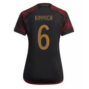Germany Joshua Kimmich #6 Replica Away Stadium Shirt for Women World Cup 2022 Short Sleeve